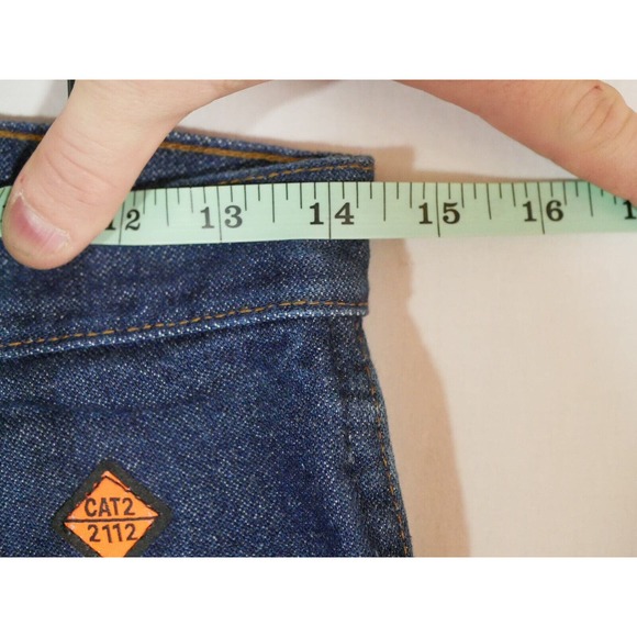 Wrangler 10FR31MWZ 31 Relaxed CAT 2 - 2112 FR Flame Resistant Jeans ~ Size 28x34 - Picture 12 of 15